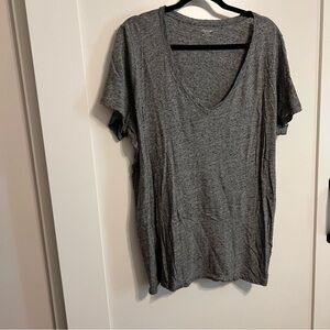 Madewell Gray Short Sleeve Tee